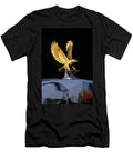 Close Up Detail of Golden Attacking Vintage Images T-Shirt