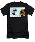 Close Up of a Waffle with Blueberries and Strawberries with Deli Joaquin Corbalan T-Shirt