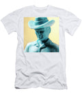 Close Up of Blue Cowboy Csa Images T-Shirt