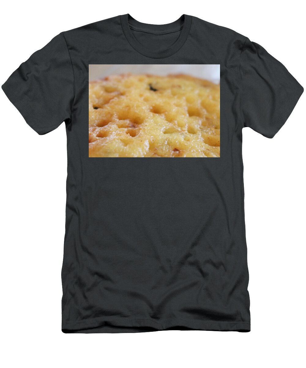 Close Up of Golden Brown Waffle the Art of Marilyn Ridoutt Greene T-Shirt