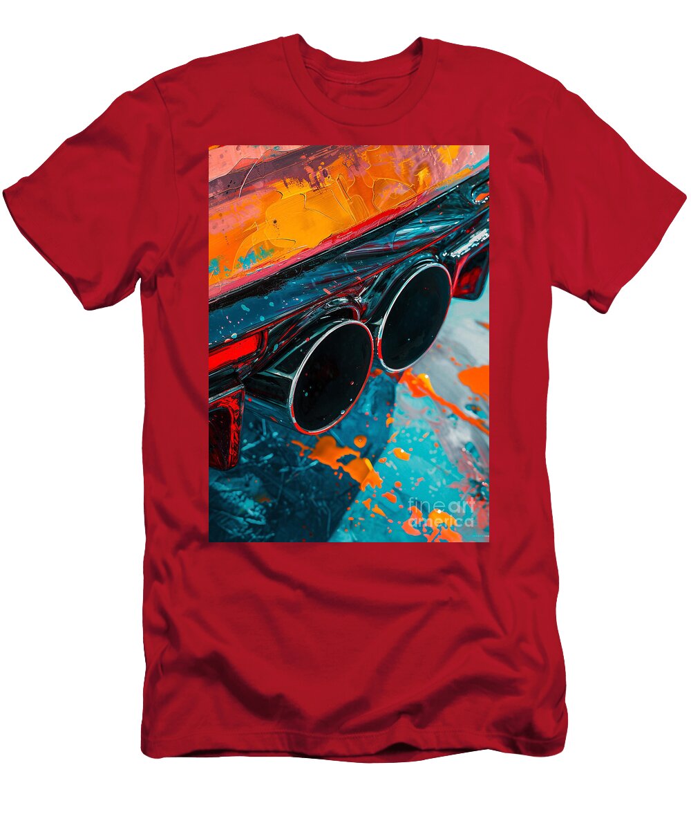 Close Up of Rs4 Quad Exhaust Tips Car Lovers Gift Fathers Day Gift Gift for Him Destiney Sullivan T-Shirt