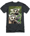 Close Up of Two Ring Tailed Lemurs Ikon Ikon Images T-Shirt