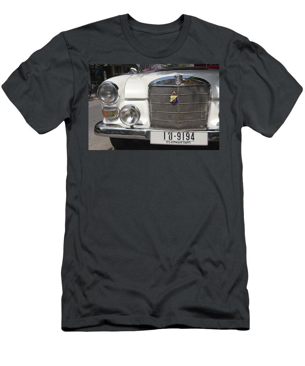 Closeup of Classic Mercedes Benz Car Kevin Hellon T-Shirt