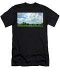Cloudy Skies Over Green Fields Laveta Kirby T-Shirt