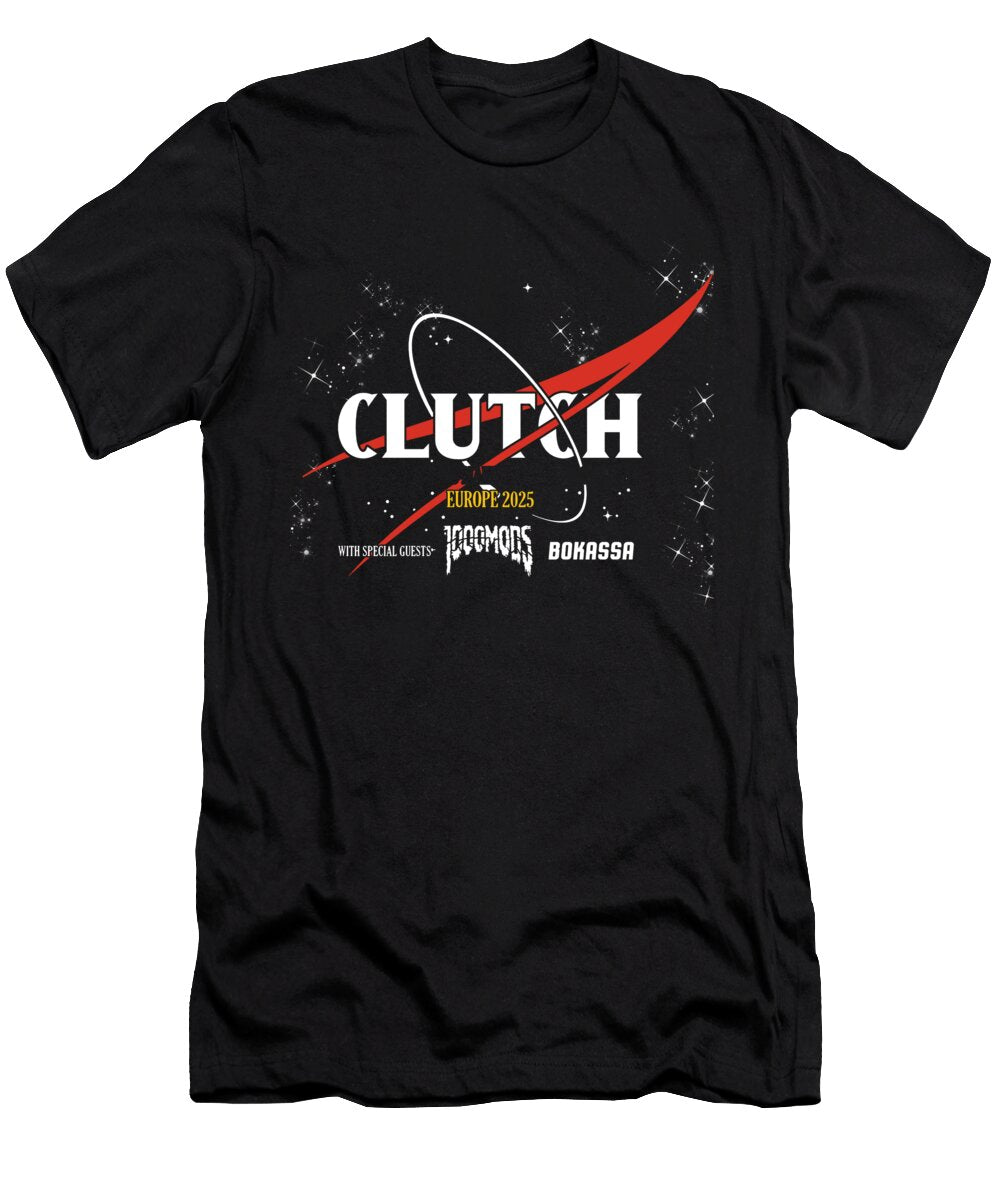Clutch Europe Tour 2025 Ea33 Erhart Art T-Shirt