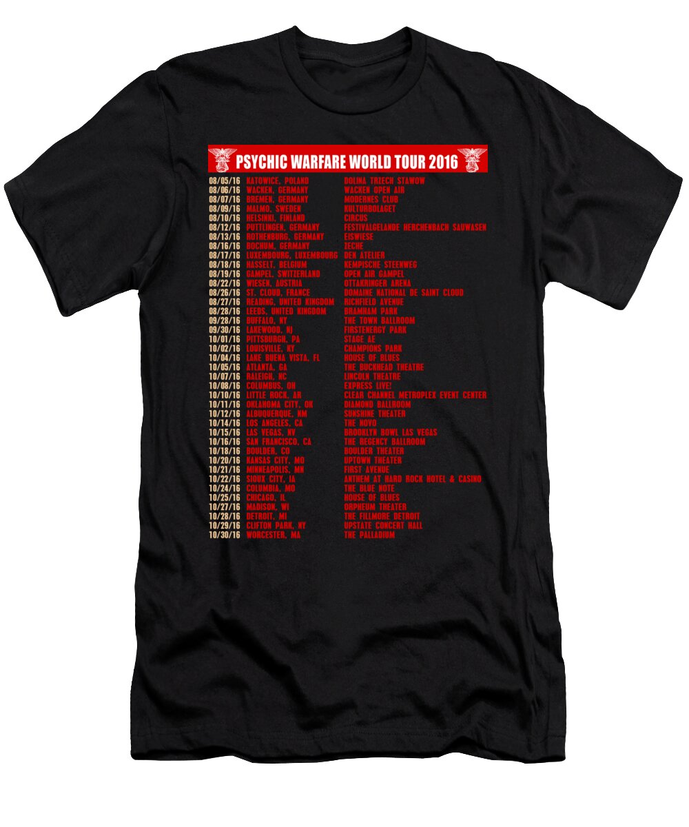 Clutch Psychic Warfareworld Jodi Esa T-Shirt