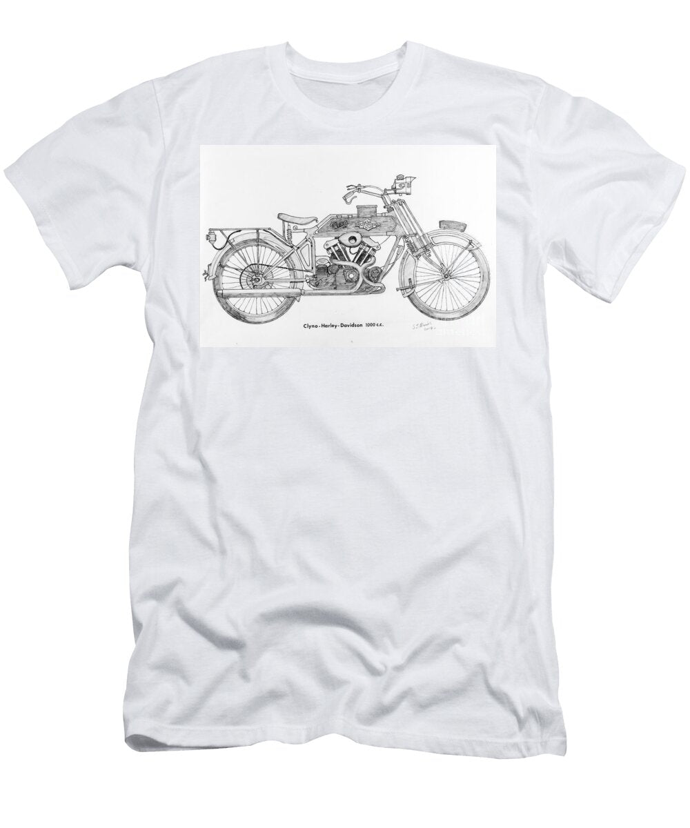 Clyno Harley Davidson Stephen Brooks T-Shirt
