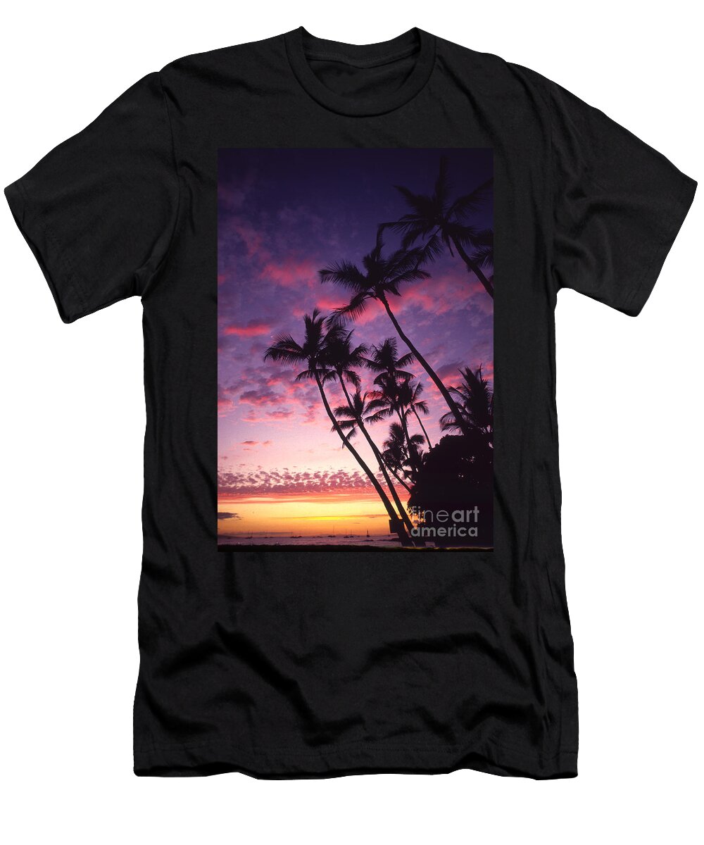 Coastline Palms Ron Dahlquist T-Shirt