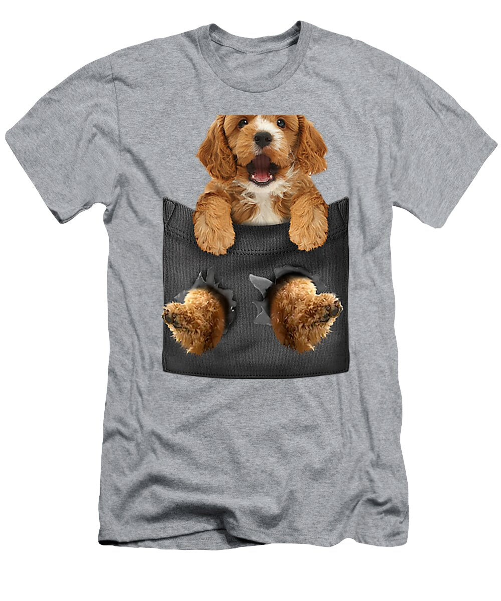Cockapoo in Pocket Dog Girls Eloyw Zelda T-Shirt