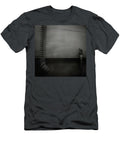 Coiled Air Hose Against the Wall Yo Pedro T-Shirt