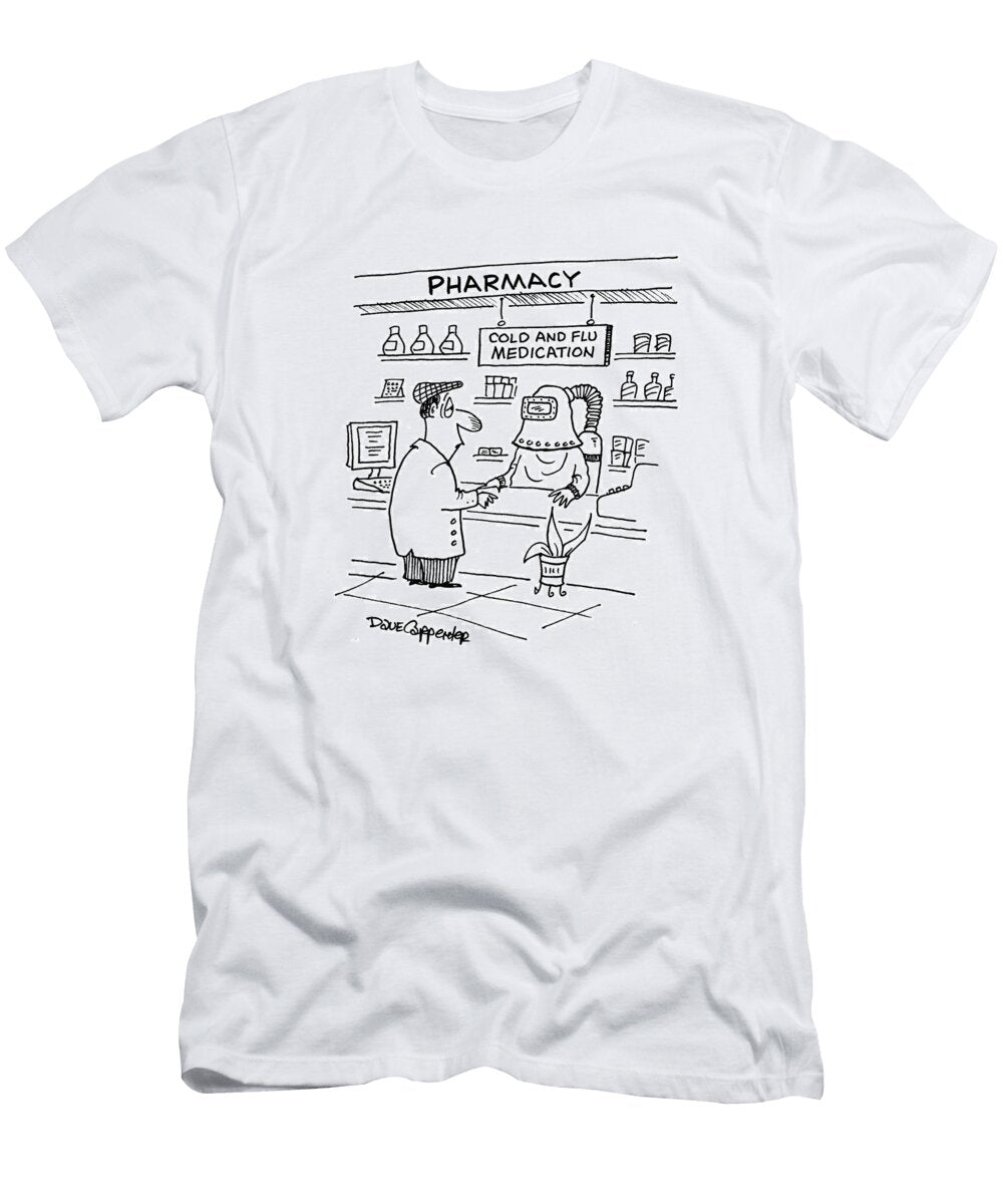 Cold and Flu Medication Dave Carpenter No Index T-Shirt
