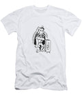 Cold Man By Broken Radiator Csa Images T-Shirt