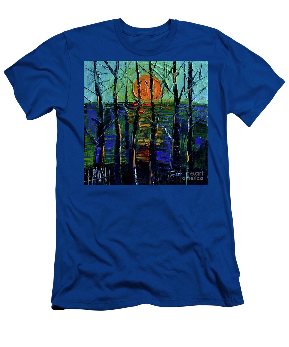 Cold Sunset Mona Edulesco T-Shirt