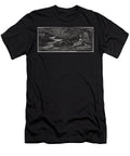 Colinet Resting At Cambridge By Night Illustration From Dr Thorntons the Pastorals of Virgil William Blake T-Shirt