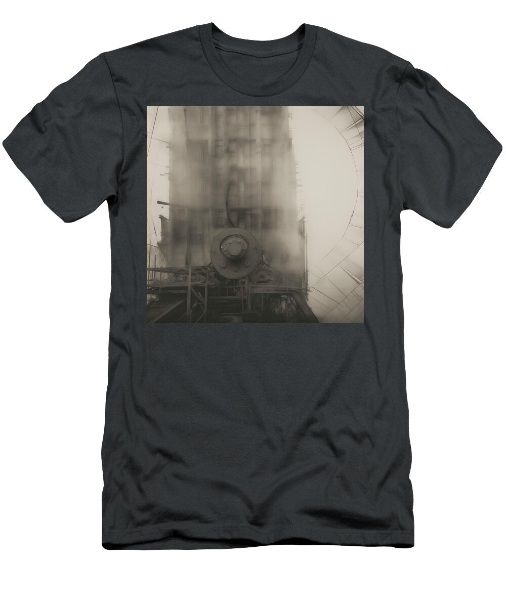 Collage Artwork of Iron and Architecture Yo Pedro T-Shirt