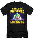 College Professor Brains Halloween Zombie Zimstarus T-Shirt