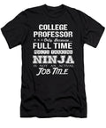 College Professor Ninja Job Gift Item Shi Hu Kang T-Shirt