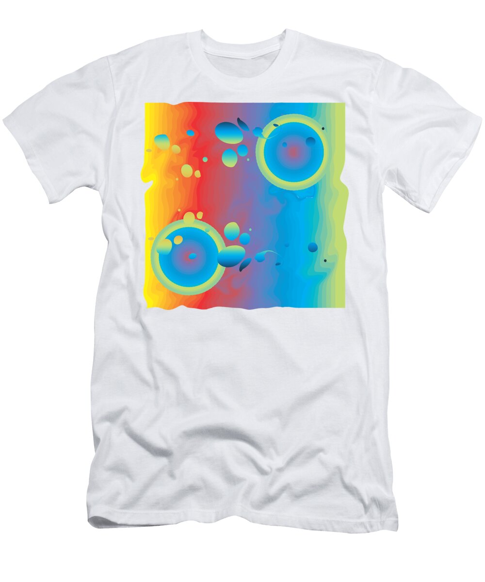 Colorful Bubbles Isabella Zietsman T-Shirt