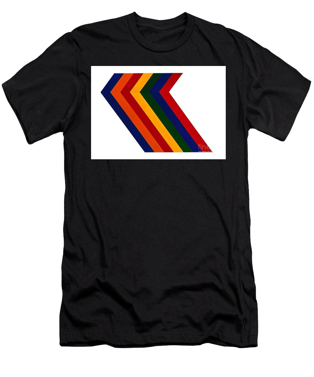 Colorful Chevron Patternthomas Downing 28 Serene Palette T-Shirt