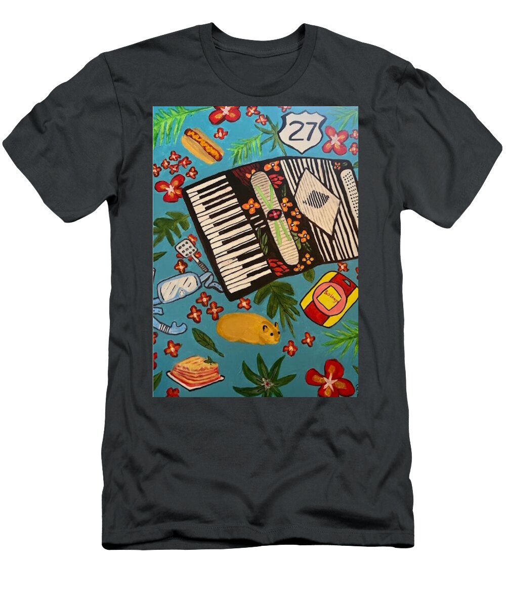 Colorful Collage of Eclectic Items Renee Banks T-Shirt