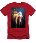 Colorful Ice Creams in Waffle Cones Merssi Norely T-Shirt