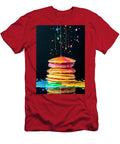 Colorful Pancakes with Syrup and Splashes Merssi Norely T-Shirt