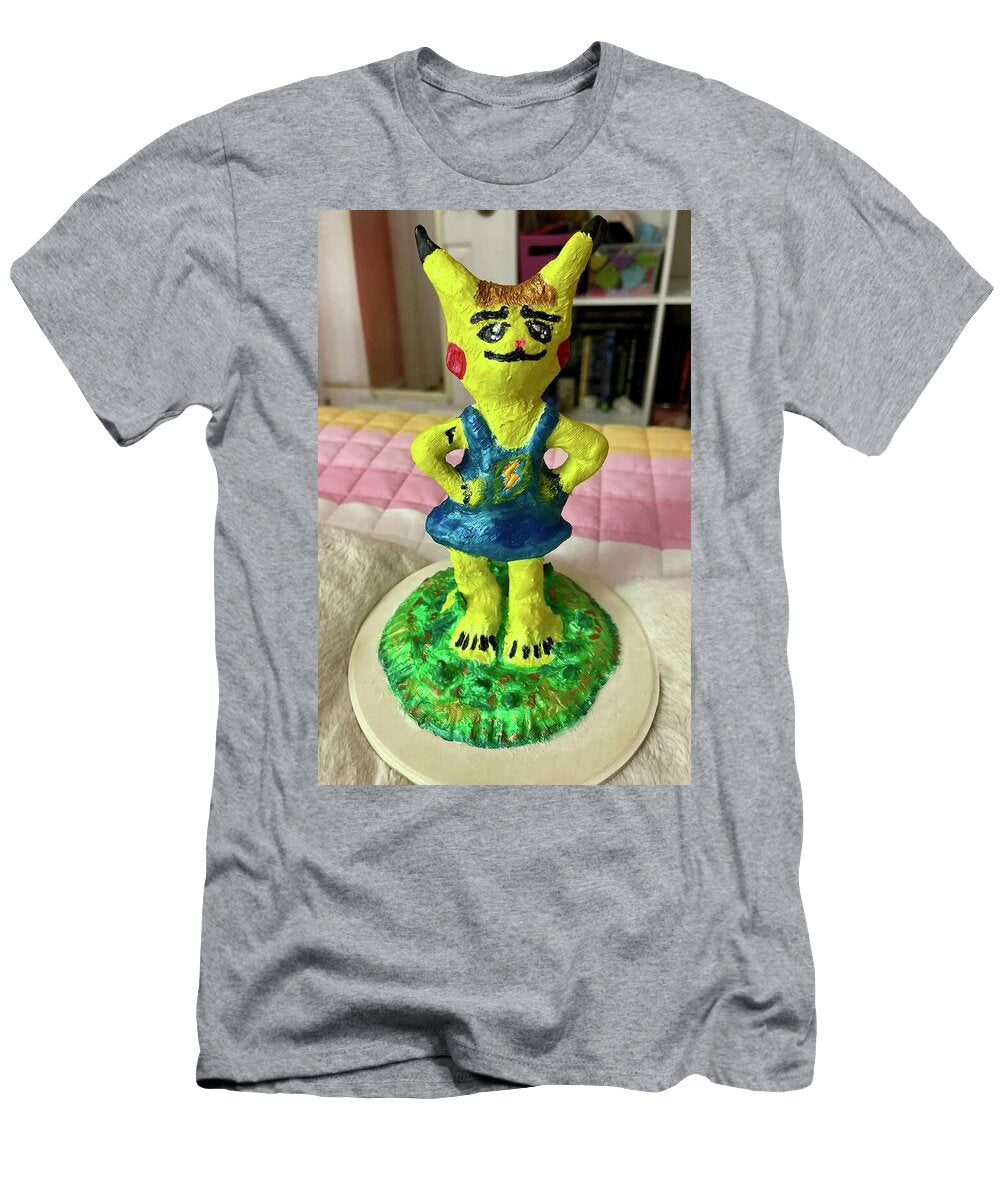 Colorful Pikachu Figurine Lauren Huck T-Shirt