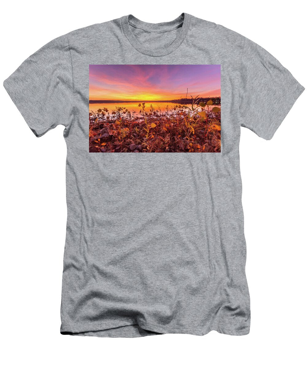 Colorful Sky At the Lake Wayne Kirby T-Shirt