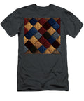 Colorful Textured Quilt Pattern Argyle Diamond Delight Patterns Gallery T-Shirt