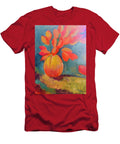 Colorful Vase and Flowers Carol Stanley T-Shirt