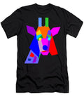 Colorful Weird Giraffe Geometric Wpap Pop Art Style Ahmad Nusyirwan T-Shirt