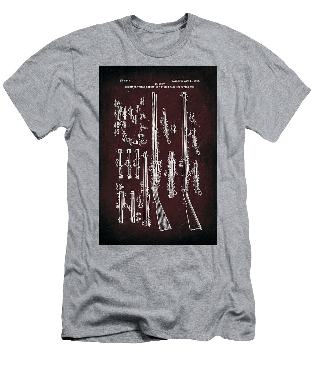 Combined Piston Breech and Firing Cock Repeating Gun 1a Brian Reaves T-Shirt