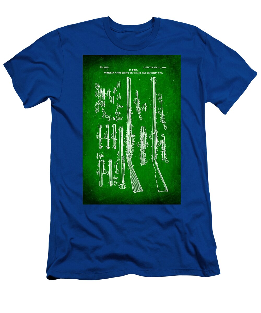 Combined Piston Breech and Firing Cock Repeating Gun 1b Brian Reaves T-Shirt