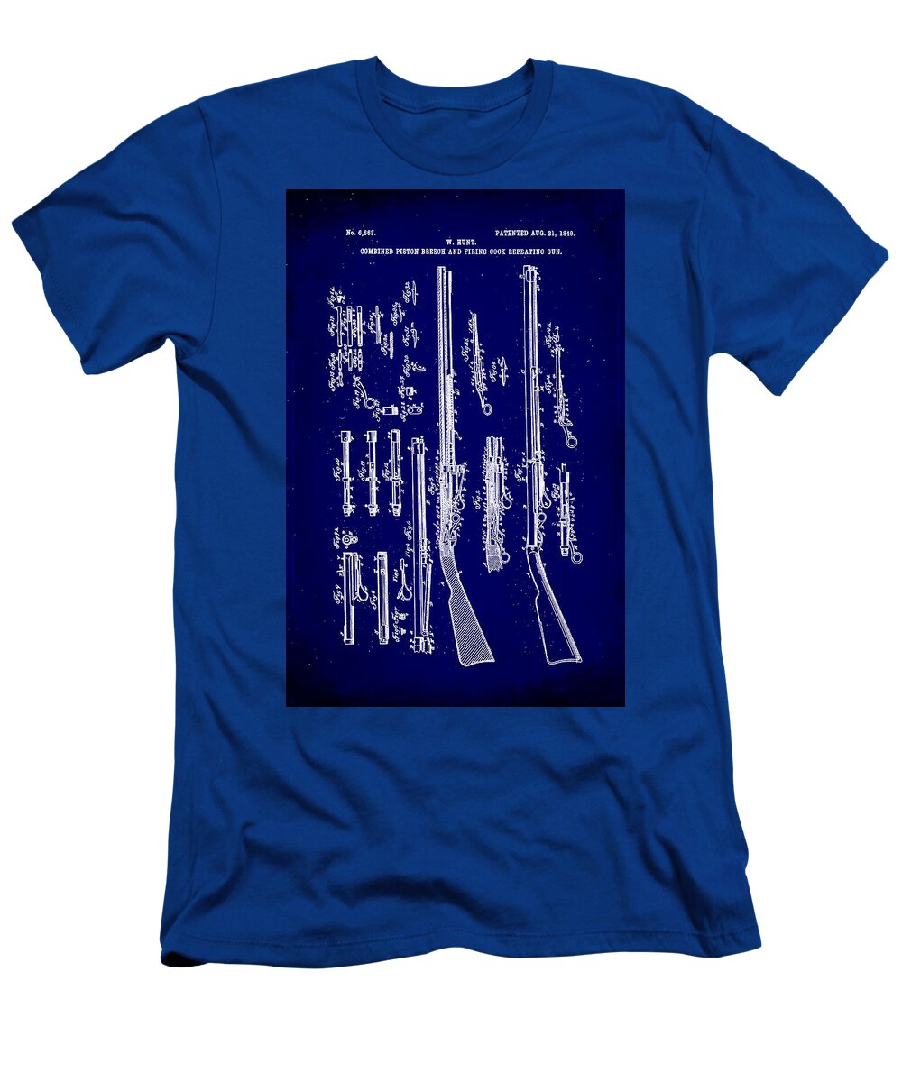 Combined Piston Breech and Firing Cock Repeating Gun 1c Brian Reaves T-Shirt