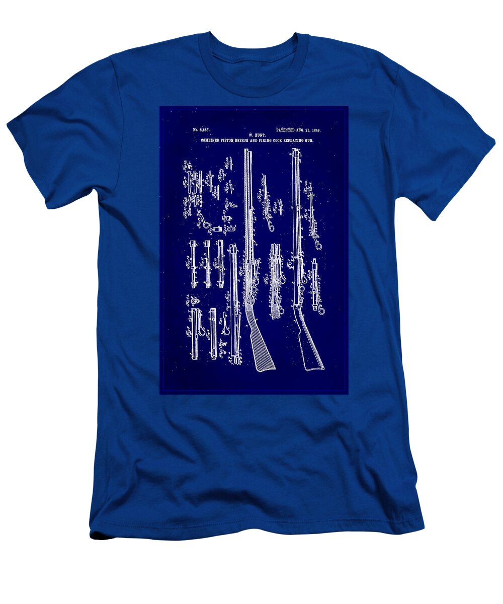 Combined Piston Breech and Firing Cock Repeating Gun 1h Brian Reaves T-Shirt