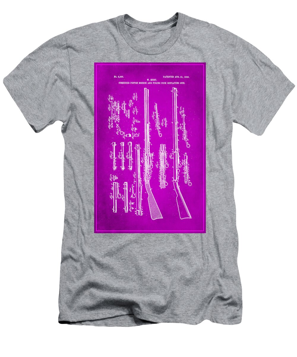 Combined Piston Breech and Firing Cock Repeating Gun Brian Reaves T-Shirt