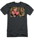 Common Grackle Chicks in Nest with Open Red Mouths Reimar Gaertner T-Shirt
