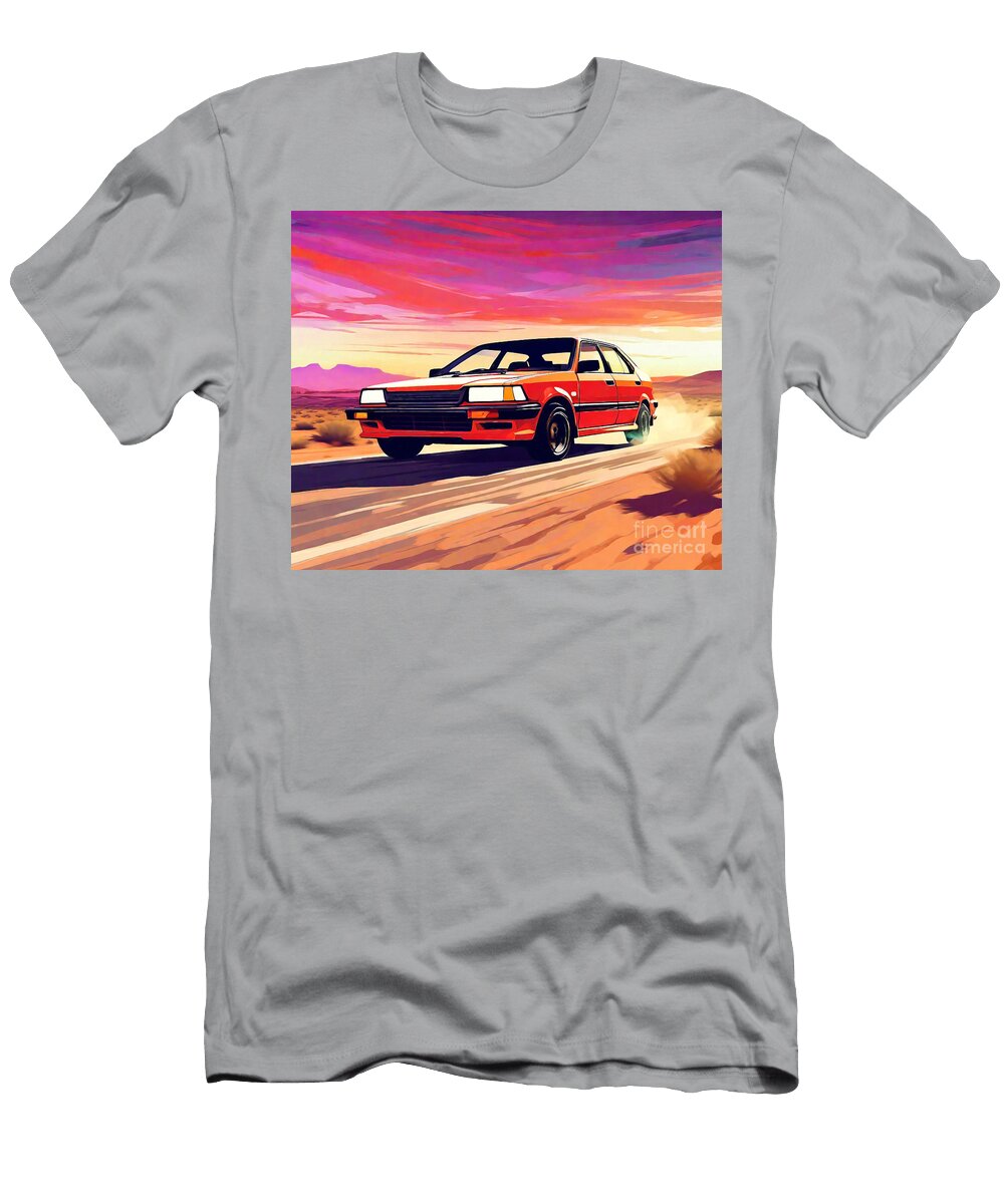 Compact Turbocharged Fun Honda City Turbo Jdm Edition Destiney Sullivan T-Shirt