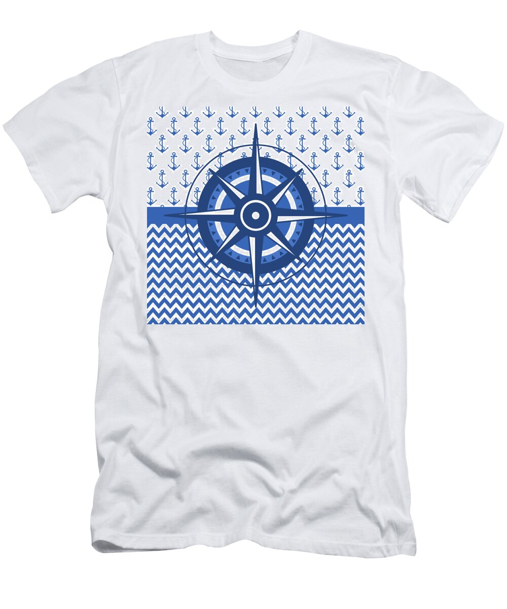 Compass Windrose Antique Images T-Shirt