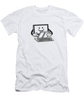 Computer Screen Reading a Book Csa Images T-Shirt