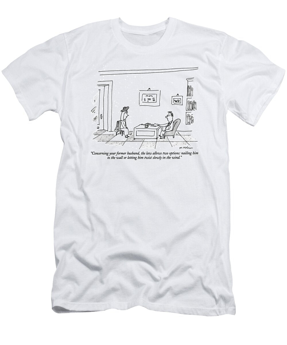 Concerning Your Former Husband Michael Masli T-Shirt