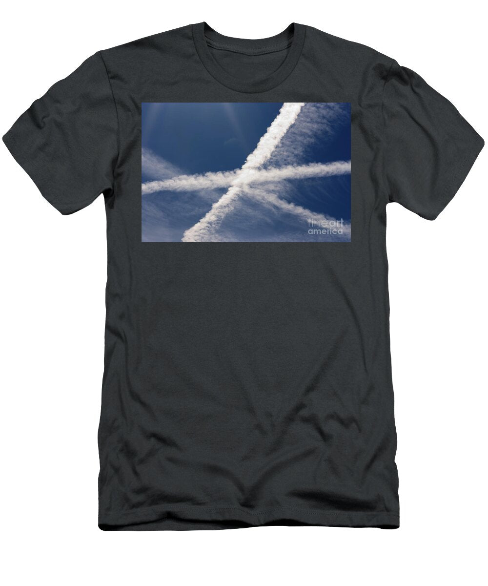 Condensation Trail Heaven Cross Michal Boubin T-Shirt