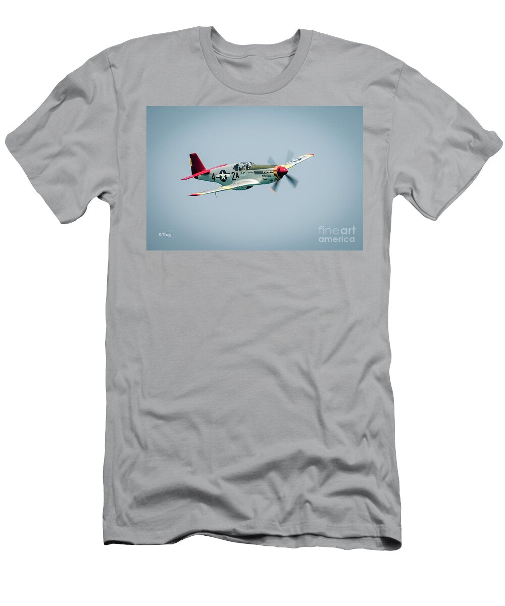Confederate Air Force P 51 Mustang Rene Triay Photography T-Shirt