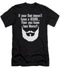Confident Bearded Facial Hair Manly Beard Gift Muc Designs T-Shirt