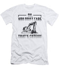 Construction Worker Excavator Drift Cars Cute Dig Tshirtconcepts Marvin Poppe T-Shirt