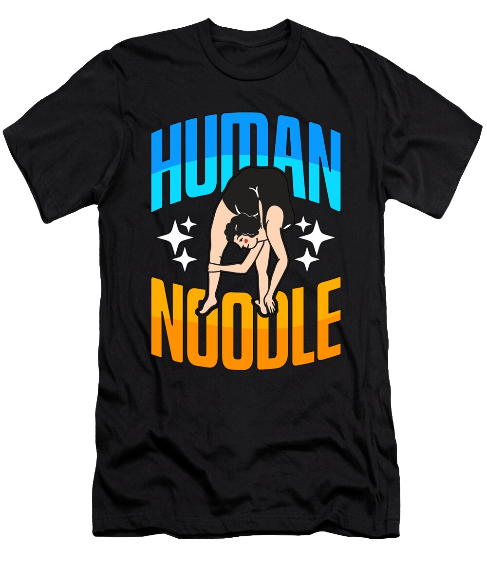 Contortion Human Noodle Aerial Hoop Contortionist Tshirtconcepts Marvin Poppe T-Shirt