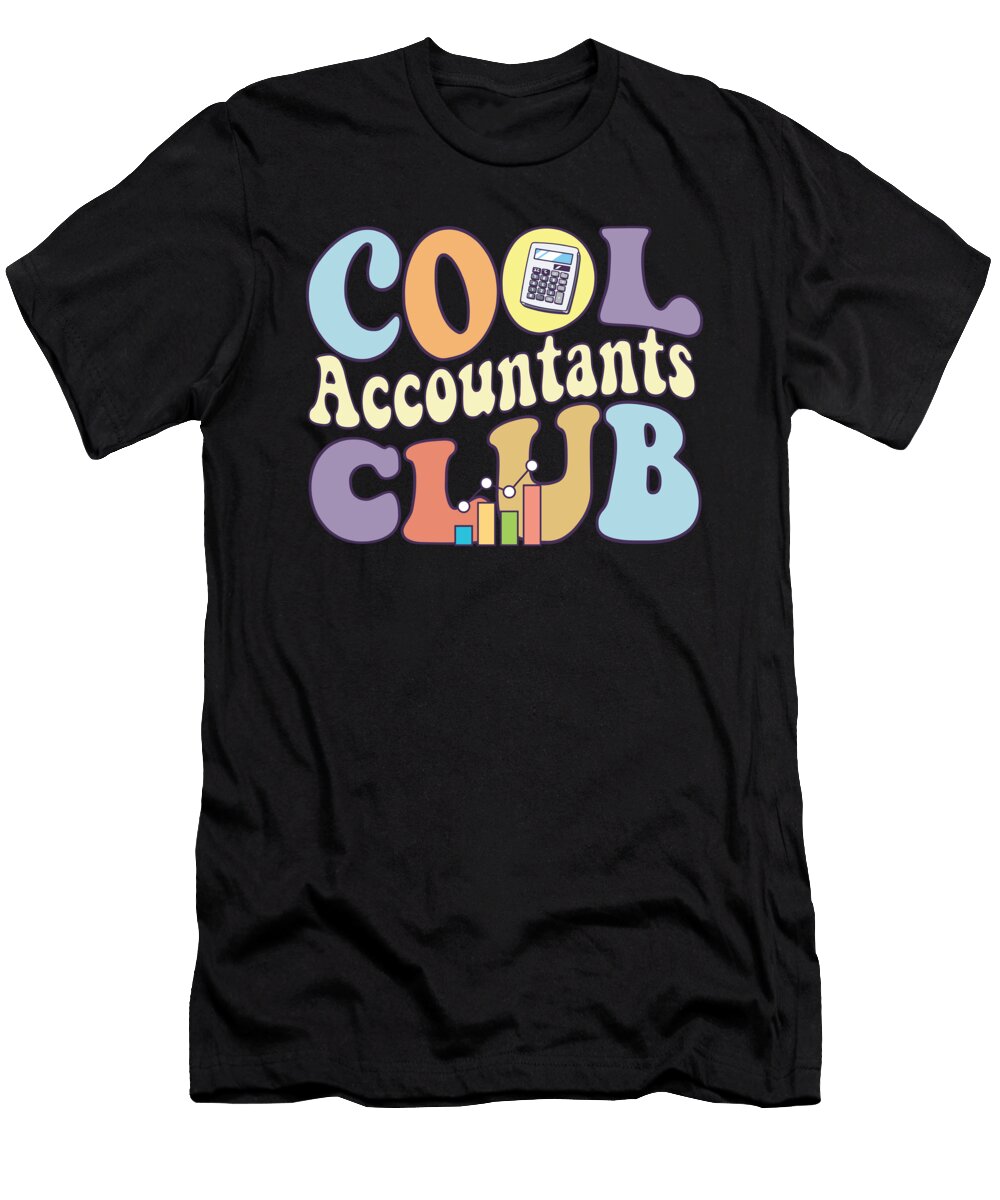 Cool Accountants Club Cpa Squad Certified Public Accountant Maximus Designs T-Shirt