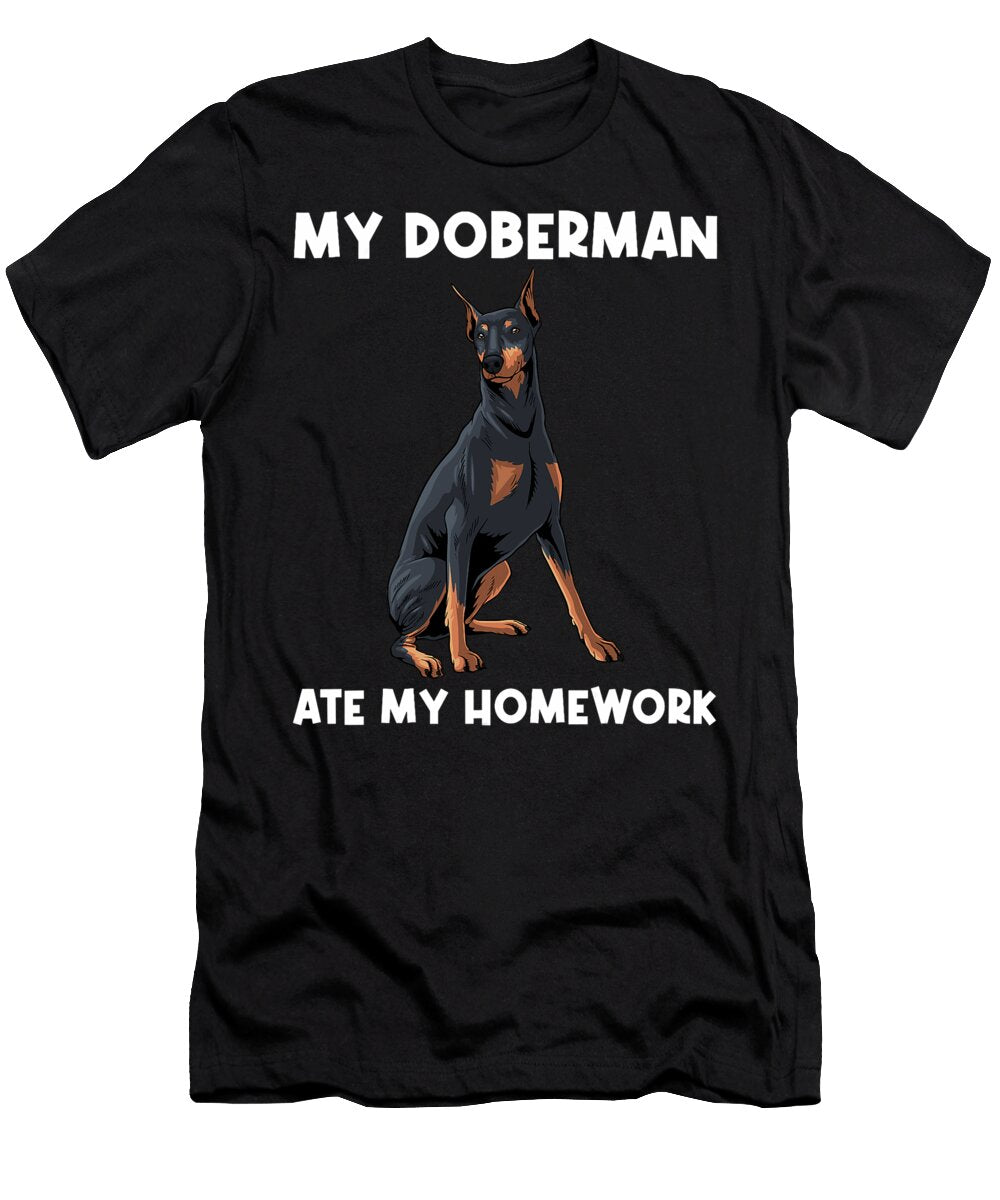 Cool Doberman Dog Breed Doberman Pinscher Yah Lishr T-Shirt