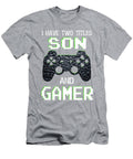 Cool Funny Gamer Vintage Video Games Son Boys Ns Mustar Mario T-Shirt