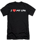 Cool I Love My Cpa Certified Public Accountant Noirty Designs T-Shirt